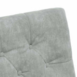 Dining Chairs with Wheels 2 pcs Light grey 58 x 67 x 97 cm 42017866
