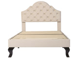 Upholstered bed 90*190 with slatted frame and Upholstered bed with height-adjustable WF309562AAB