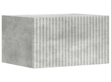TV Cabinet Set Wall-mounted 5 pcs Concrete Grey Engineered Wood 3409090