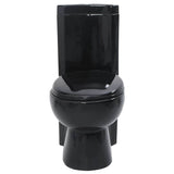 WC Ceramic Toilet Bathroom Corner Toilet Black 141134