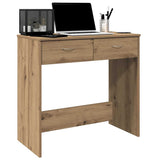 Desk Artisian Oak 80x40x75 cm Engineered Wood 855993