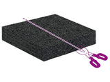 Rubber Granulate Patio Pad Black 9 x 9 x 2 cm Rubber 42027244