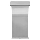 Pool Fountain Stainless Steel 45x30x65 cm Silver 43692