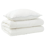 Duvet and Pillow Set 2 pcs 140x200 cm 4 Seasons 220 GSM Wool 3440888