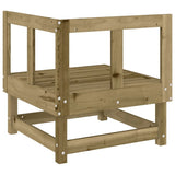 Garden Corner Sofa Impregnated Wood Pine 825372