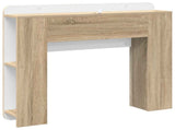 Headboard Cabinet with Storage Sonoma Oak Engineered Wood 8001194