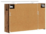 Bathroom Mirror Cabinet Old Wood 73.5 x 16 x 62.5 cm 889181