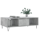 Coffee Table Concrete Grey 104x60x35 cm Engineered Wood 827088