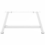 ZNTS Coffee Table Legs A-Shaped 2 pcs White 60x cm Steel 4012821