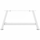 ZNTS Coffee Table Legs A-Shaped 2 pcs White 60x cm Steel 4012821