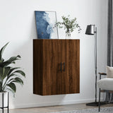 Wall Mounted Cabinet Brown Oak 69.5x34x90 cm 828451