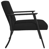 Armchair Black 59 x 75 x 78 cm Fabric 42017692