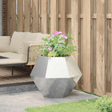 Planter Silver 75 x 75 x 60 cm Stainless Steel 884046