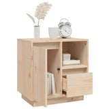 ZNTS Bedside Cabinets 2 pcs 50x34x50 cm Solid Wood Pine 814480