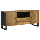 TV Cabinet 105x33.5x46 cm Solid Wood Mango&Engineered Wood 351961