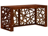 Air Conditioner Cover Rusty 90 x 40 x 60 cm Weathering Steel 8014156