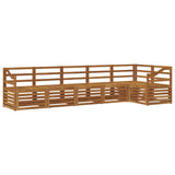 Sectional Sofa Set 6 pcs Natural Solid Acacia Wood 3374904