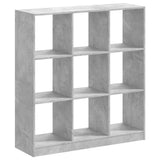 Bookcase Concrete Grey 102x32x108 cm Engineered Wood 3307840