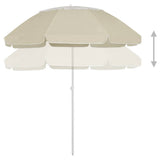 314715 Beach Parasol Sand Yellow 300 cm