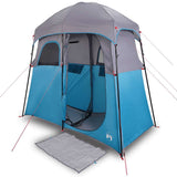 Shower Tent 2-Person Blue Waterproof 4009534