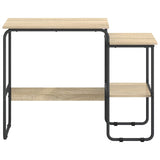 Desk with Storage Sonoma Oak 100 x 50 x 75 cm 8007991