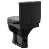 Toilet With Cistern Black 240550
