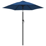 Garden Parasol Blue 200x224 cm Aluminium 47211