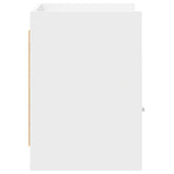 TV Cabinet 71.5 x 33 x 47 cm White Engineered Wood 8011147
