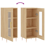 Sideboard Sonoma Oak 34.5x34x90 cm Engineered Wood 828783