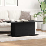 Coffee Table Black Oak 102 x 55.5 x 40 cm Engineered Wood 862716
