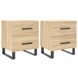 Bedside Cabinets 2 pcs Sonoma Oak 40x35x47.5 cm Engineered Wood 827363