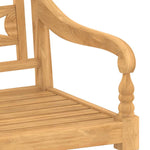 ZNTS 4 Piece Garden Lounge Set Solid Teak Wood 3087051