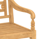 ZNTS 4 Piece Garden Lounge Set Solid Teak Wood 3087051