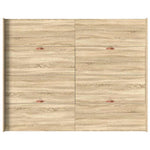 Storage Bed Frame Sonoma oak 140 x 200 cm Engineered wood 3335295