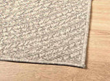 Rug ZIZUR Cream 160x230 cm Jute Look Indoor and Outdoor 4010379
