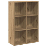 Book Cabinet/Sideboard Artisan Oak 66x30x98 cm Engineered Wood 855827