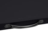 Washing Machine Intermediate Shelf Black 60 x 60 x 8 cm Steel 42022039