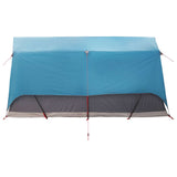 Tunnel Tent with Roof Blue 8-Person Polyester and Steel 42028658