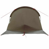 Backpacking Tent Brown and Grey 4-Person 42019366