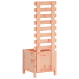 Garden Planter with Rack 39x39.5x114 cm Solid Wood Douglas 832520