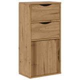 4 Piece TV Units with Storage ODDA Solid Wood Pine 3365380