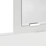 Dressing Table White 100 x 41 x 140 cm Engineered Wood 865145