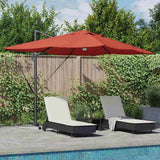 Umbrella Terracotta 351 x 250 x 253 cm Polyester and Aluminium 42003366