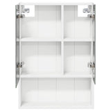 Bathroom Mirror Cabinet White 50 x 14.5 x 70 cm Engineered wood 889199