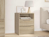 Bedside Table Sonoma Oak 40 x 30 x 467 cm Engineered Wood 888911