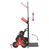 Hand Trolley Black and Red 64.5 x 49.5 x 114 cm Steel 4019019