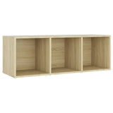 TV Cabinets 4 pcs Sonoma Oak 107x35x37 cm Engineered Wood 3080036