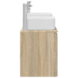 Bathroom Cabinet Set 3 pcs Sonoma Oak 49.5 x 41 x 63 cm 3405639