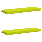 2-Piece Bench Cushions SOEST 2 pcs 100% Polyester Bright Green 950269