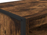 Tall Cabinets Smoke Oak 79 x 36 x 200 cm Engineered Wood 3403042